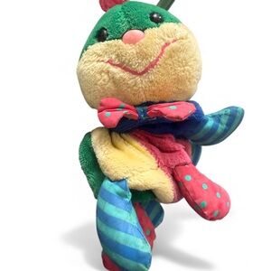 Kids II Musical Plush Caterpillar Pull Toy Baby Beautiful Dreamer Bright Colors